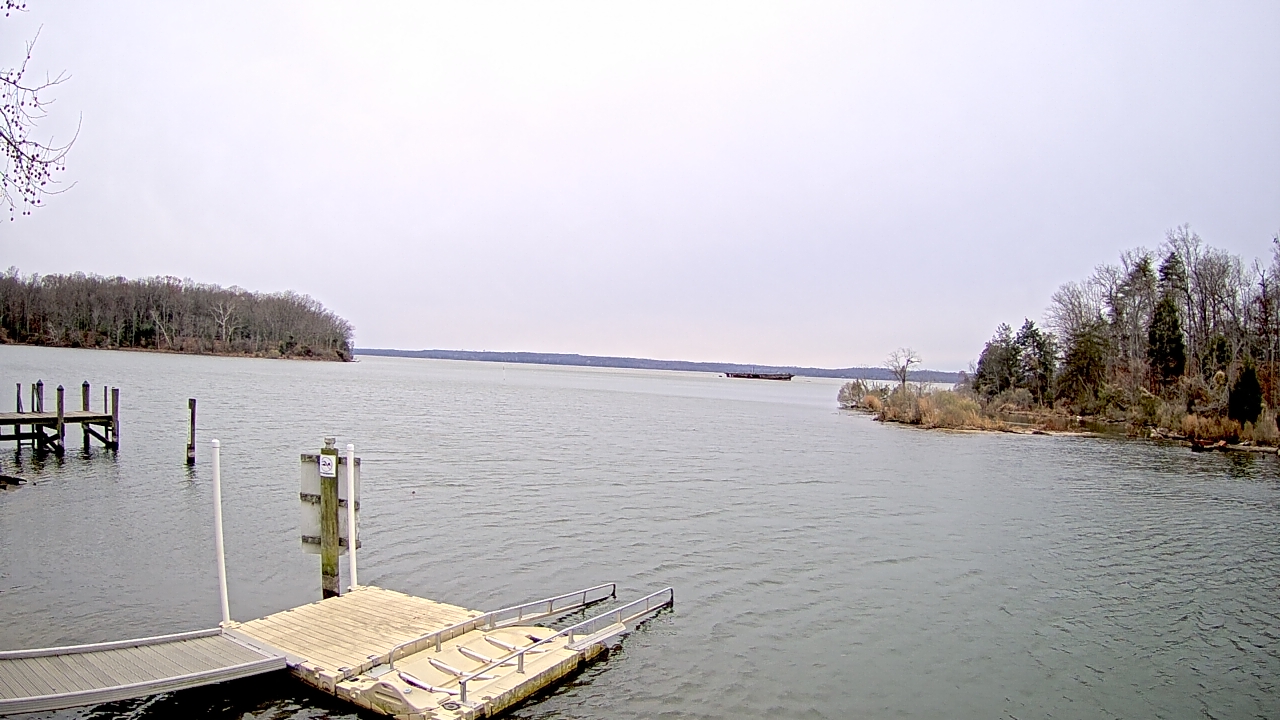 Thumbnail for current weather camera view from Mallows Bay in Indian Head, Maryland