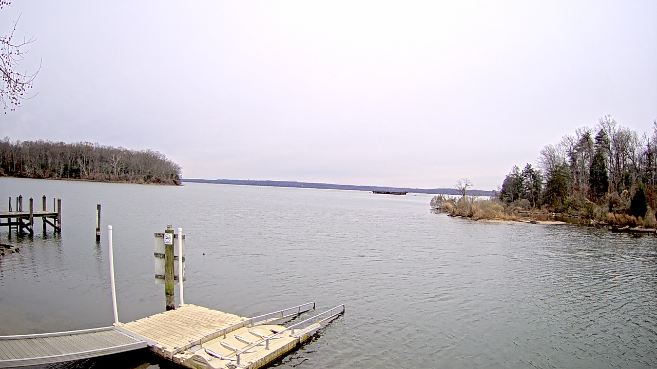 Thumbnail for current weather camera view from Mallows Bay in Indian Head, Maryland