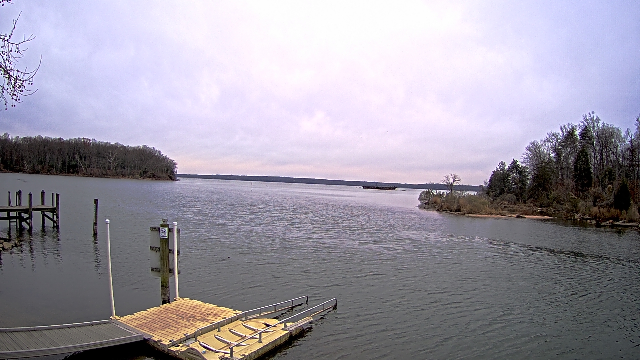 Thumbnail for current weather camera view from Mallows Bay in Indian Head, Maryland