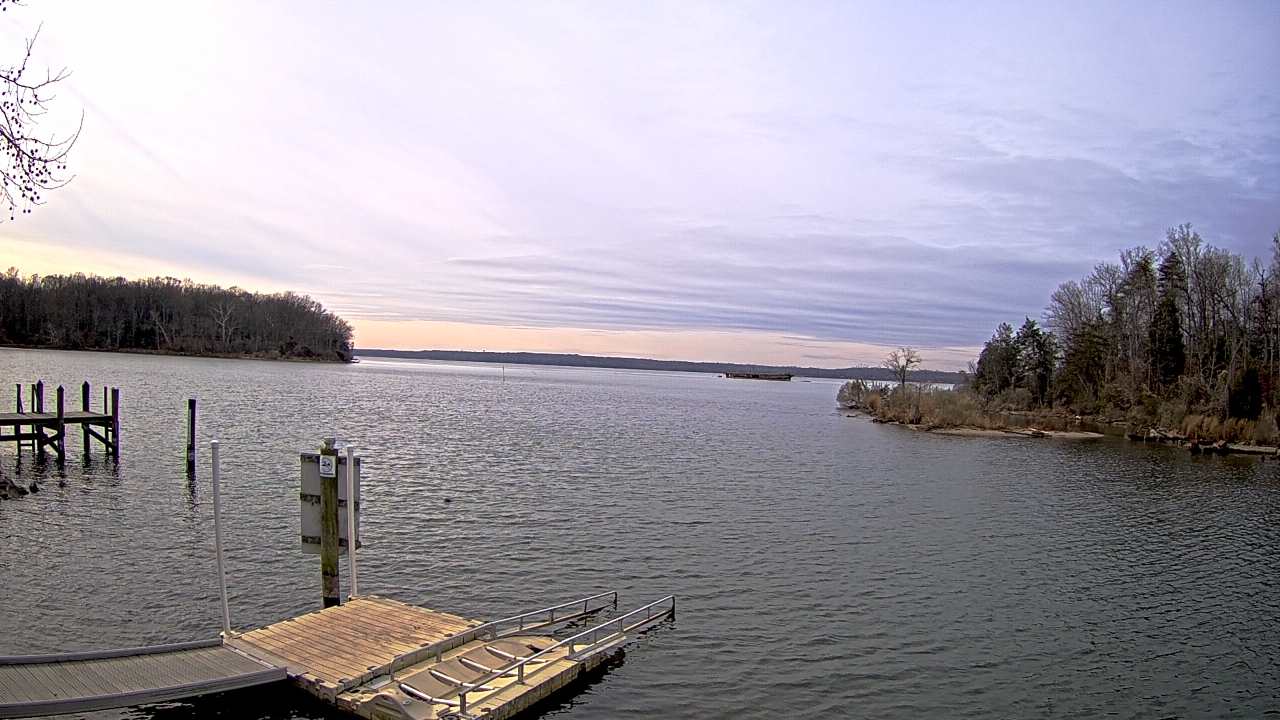 Thumbnail for current weather camera view from Mallows Bay in Indian Head, Maryland