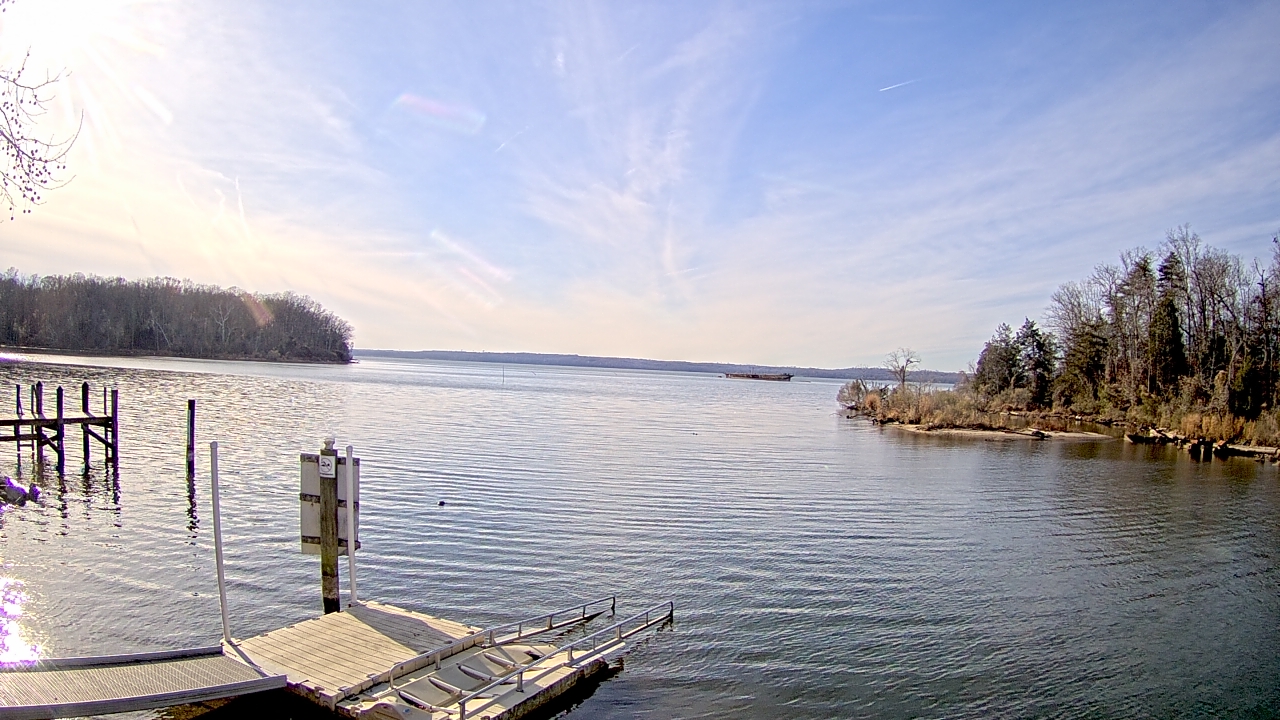 Thumbnail for current weather camera view from Mallows Bay in Indian Head, Maryland