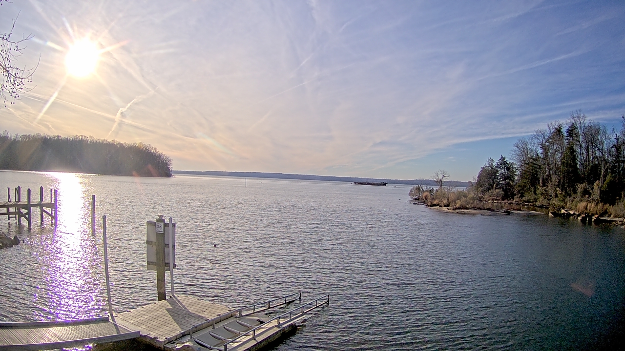 Thumbnail for current weather camera view from Mallows Bay in Indian Head, Maryland