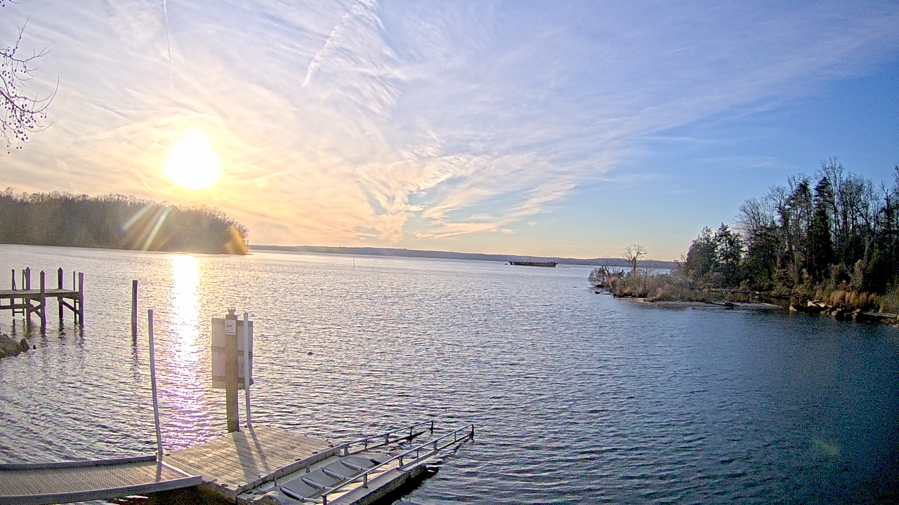Thumbnail for current weather camera view from Mallows Bay in Indian Head, Maryland