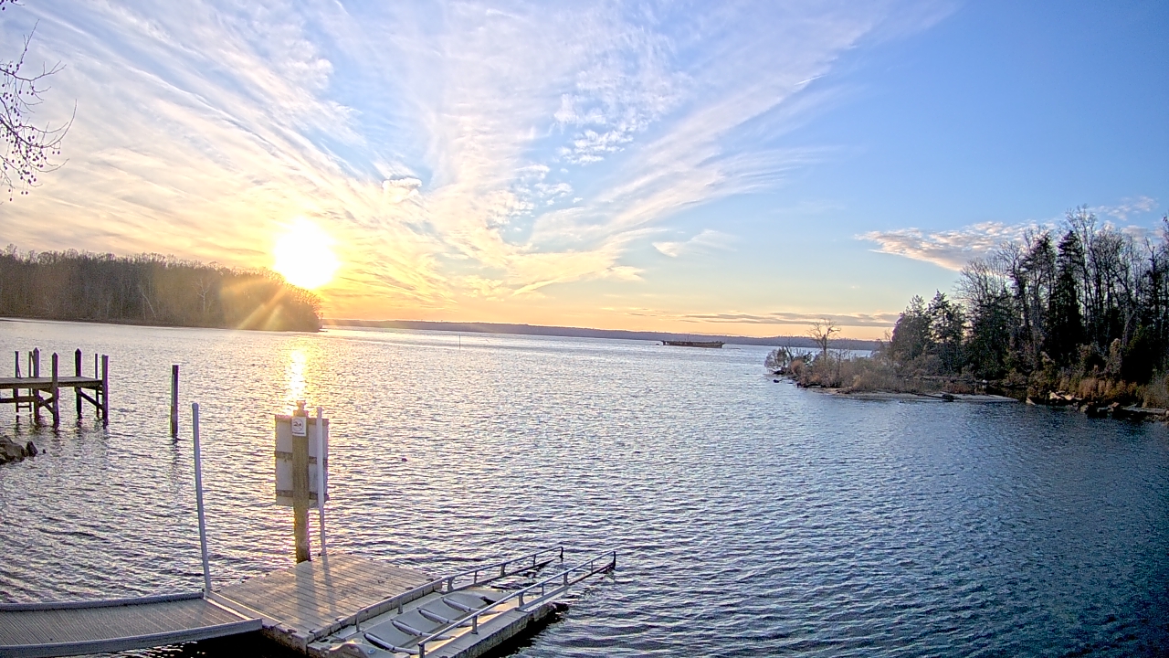 Thumbnail for current weather camera view from Mallows Bay in Indian Head, Maryland