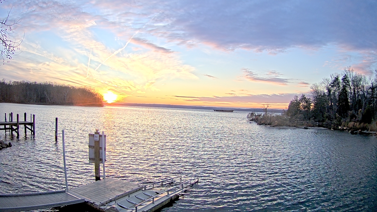 Thumbnail for current weather camera view from Mallows Bay in Indian Head, Maryland