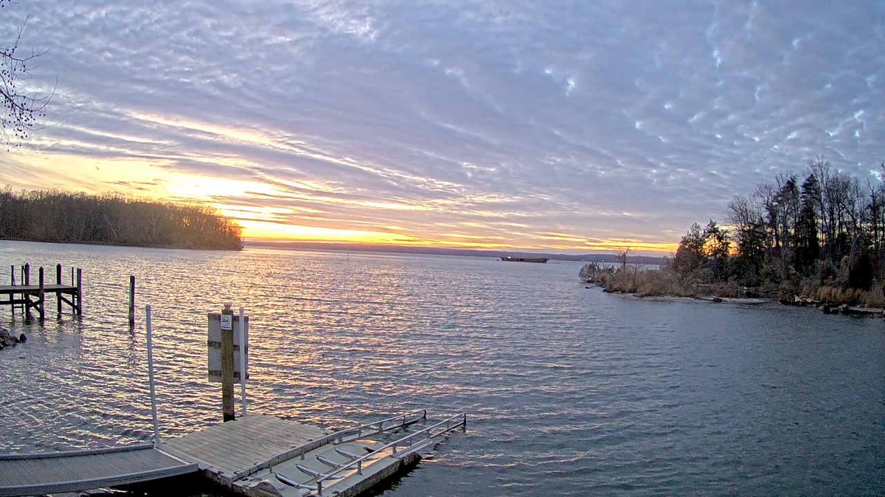 Thumbnail for current weather camera view from Mallows Bay in Indian Head, Maryland