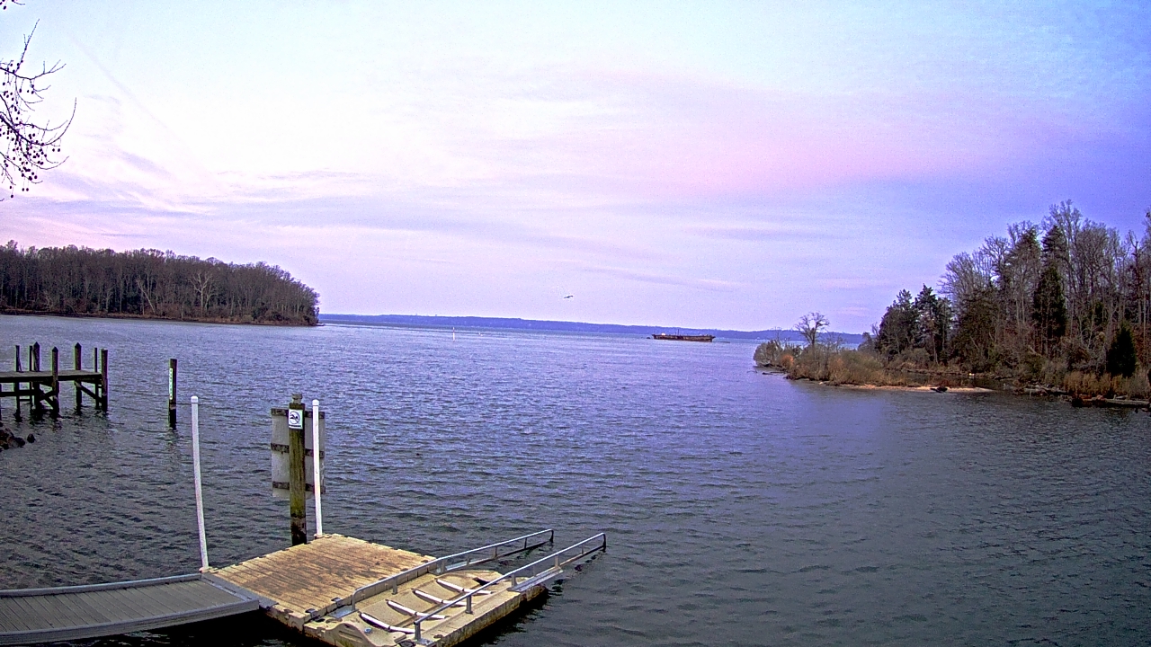Thumbnail for current weather camera view from Mallows Bay in Indian Head, Maryland
