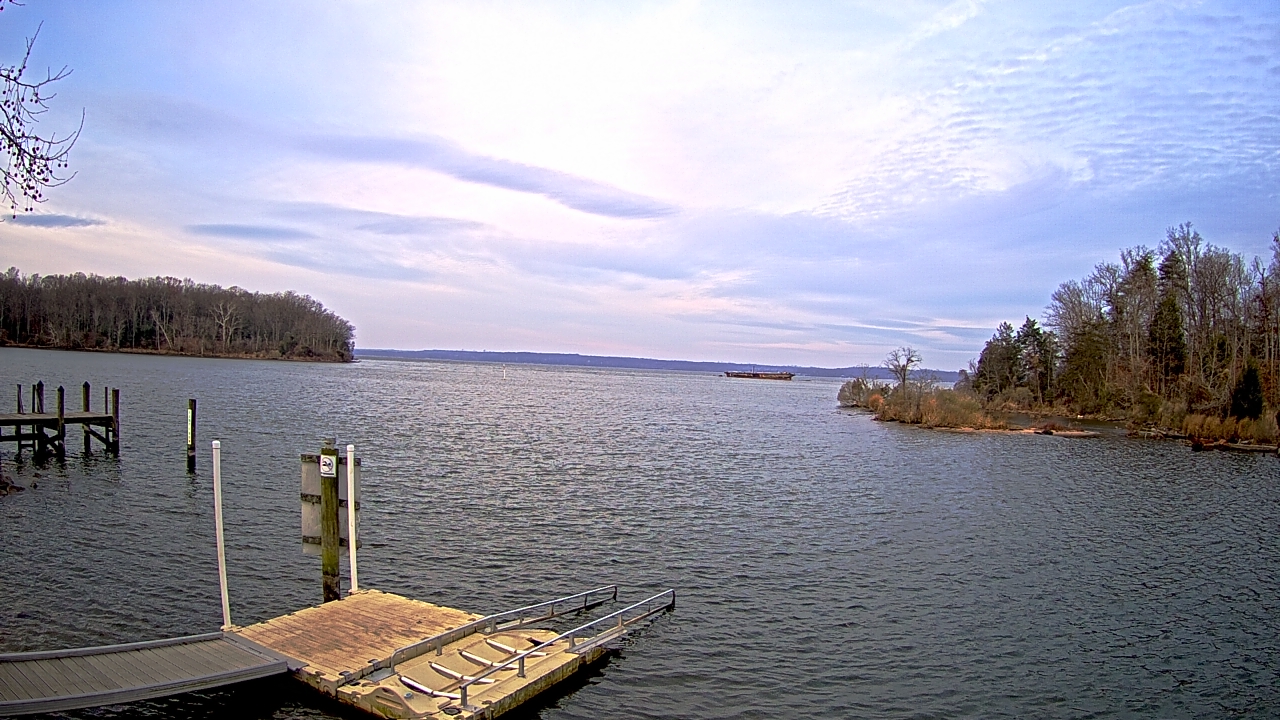 Thumbnail for current weather camera view from Mallows Bay in Indian Head, Maryland
