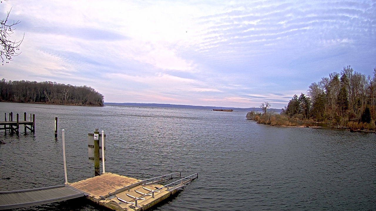 Thumbnail for current weather camera view from Mallows Bay in Indian Head, Maryland
