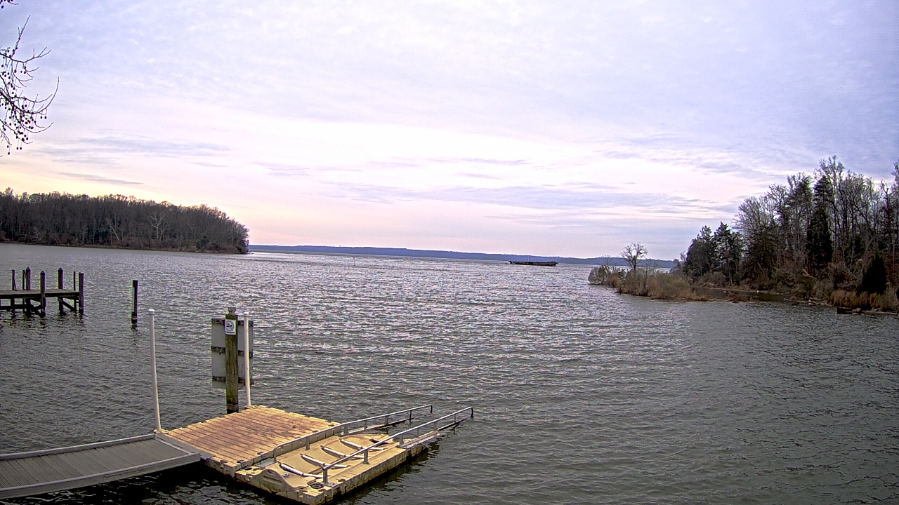 Thumbnail for current weather camera view from Mallows Bay in Indian Head, Maryland