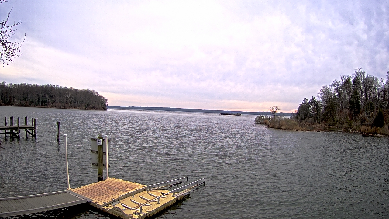 Thumbnail for current weather camera view from Mallows Bay in Indian Head, Maryland
