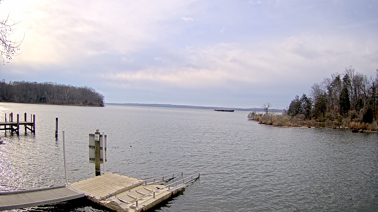 Thumbnail for current weather camera view from Mallows Bay in Indian Head, Maryland