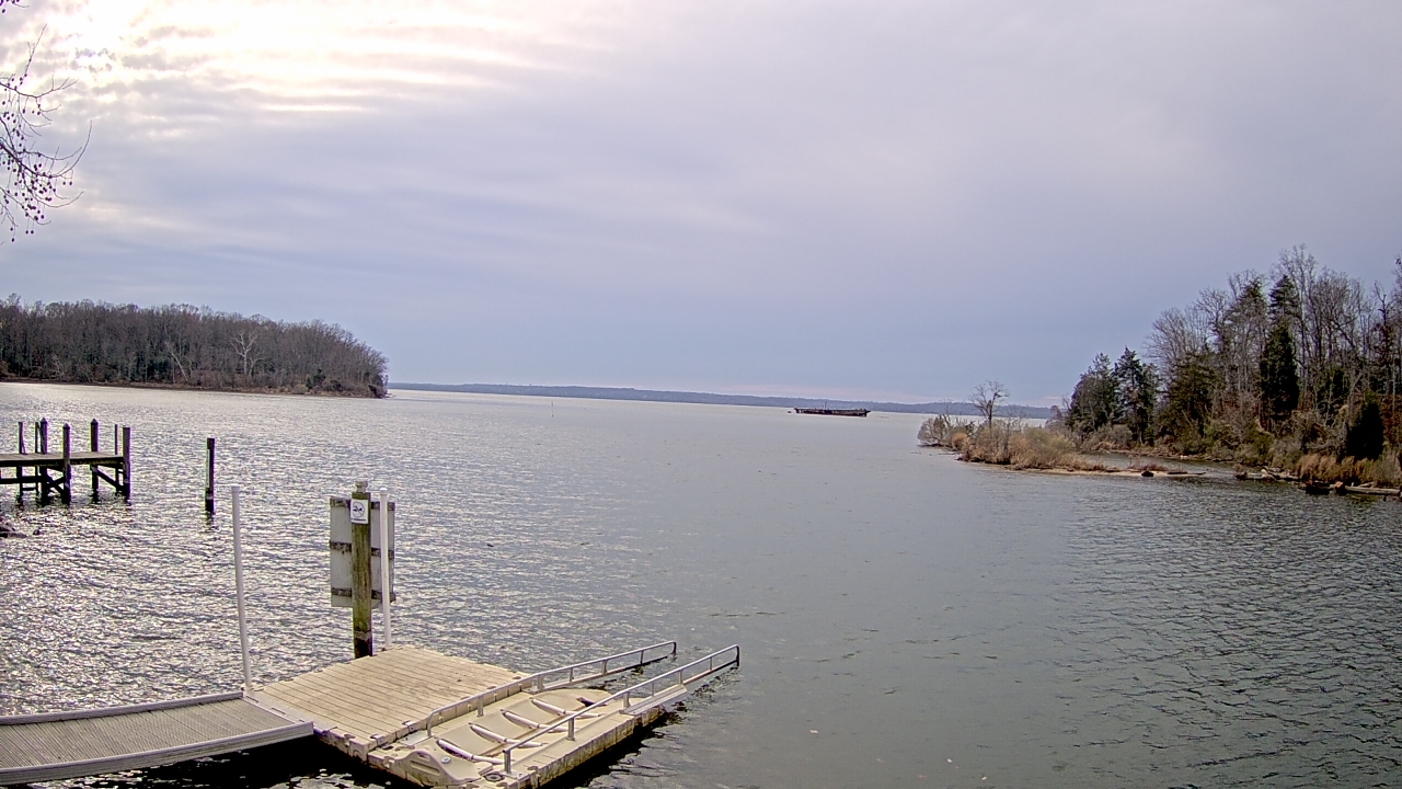 Thumbnail for current weather camera view from Mallows Bay in Indian Head, Maryland