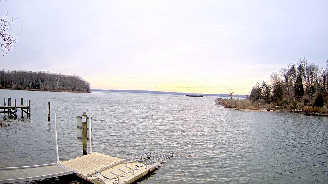 Thumbnail for current weather camera view from Mallows Bay in Indian Head, Maryland
