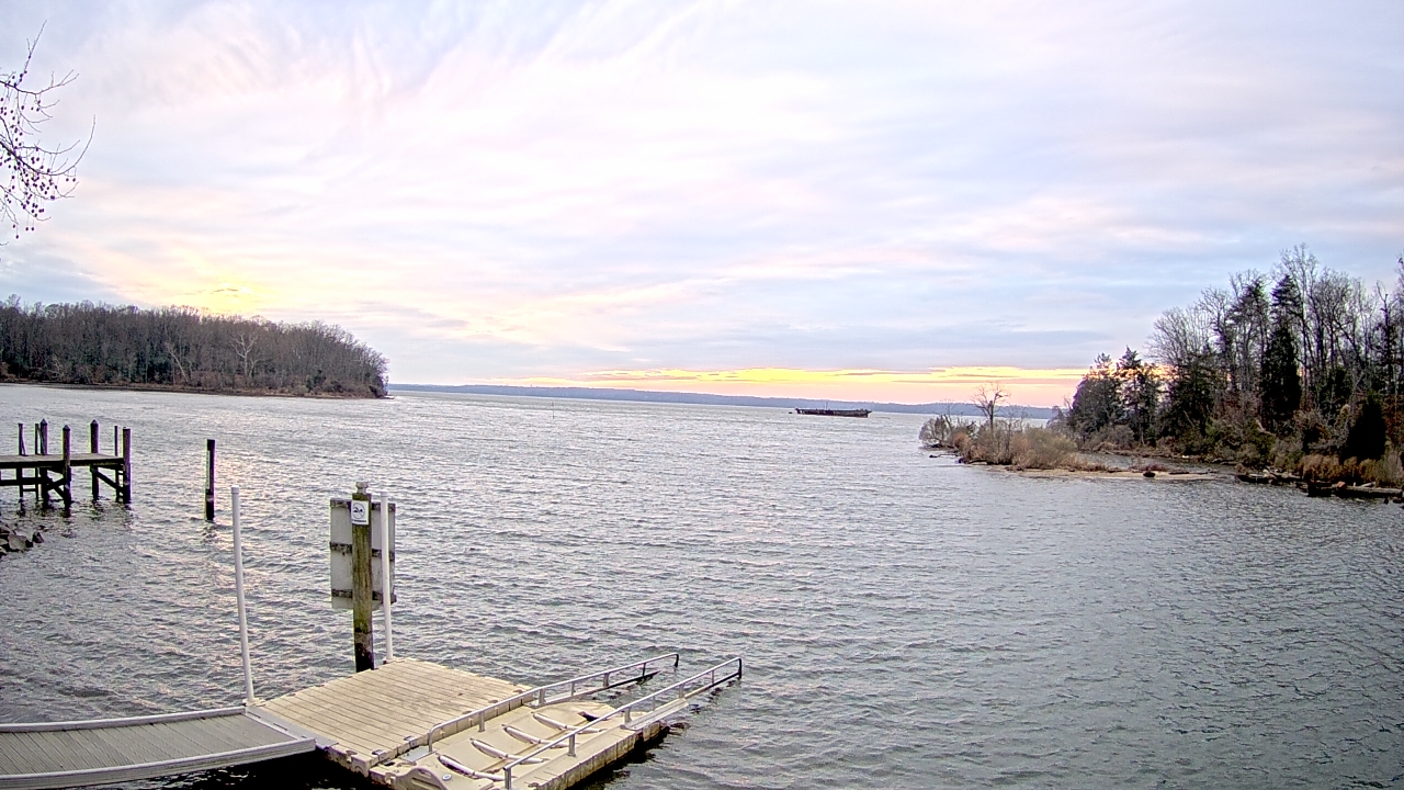 Thumbnail for current weather camera view from Mallows Bay in Indian Head, Maryland