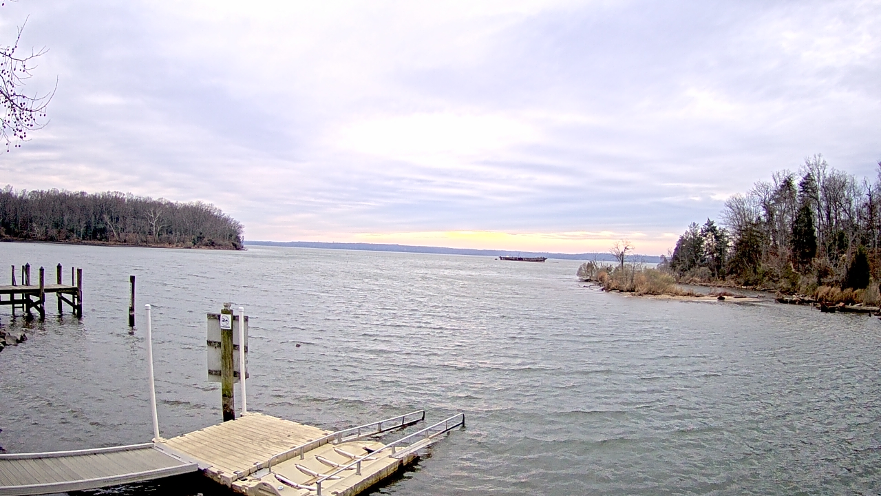 Thumbnail for current weather camera view from Mallows Bay in Indian Head, Maryland