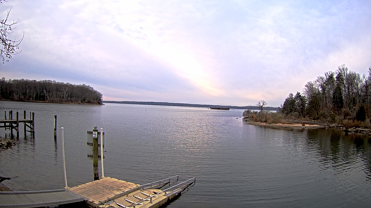 Thumbnail for current weather camera view from Mallows Bay in Indian Head, Maryland