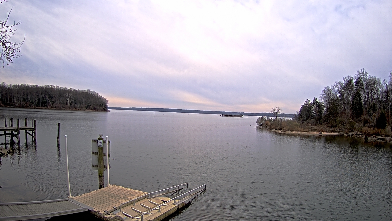 Thumbnail for current weather camera view from Mallows Bay in Indian Head, Maryland