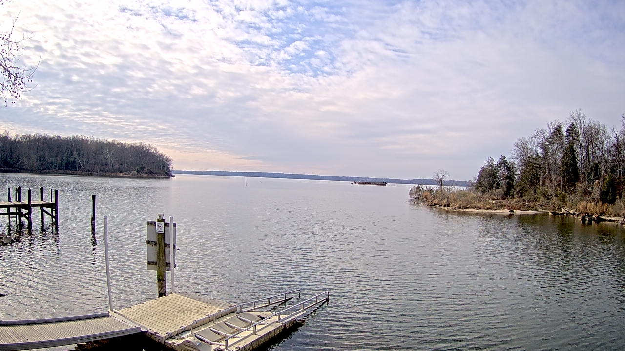 Thumbnail for current weather camera view from Mallows Bay in Indian Head, Maryland