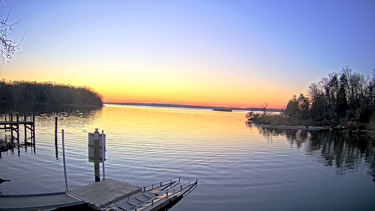 Thumbnail for current weather camera view from Mallows Bay in Indian Head, Maryland