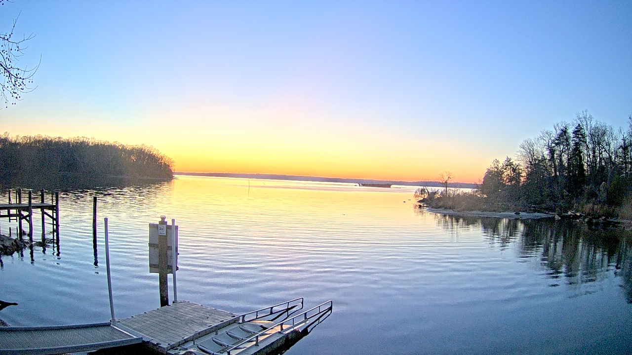 Thumbnail for current weather camera view from Mallows Bay in Indian Head, Maryland