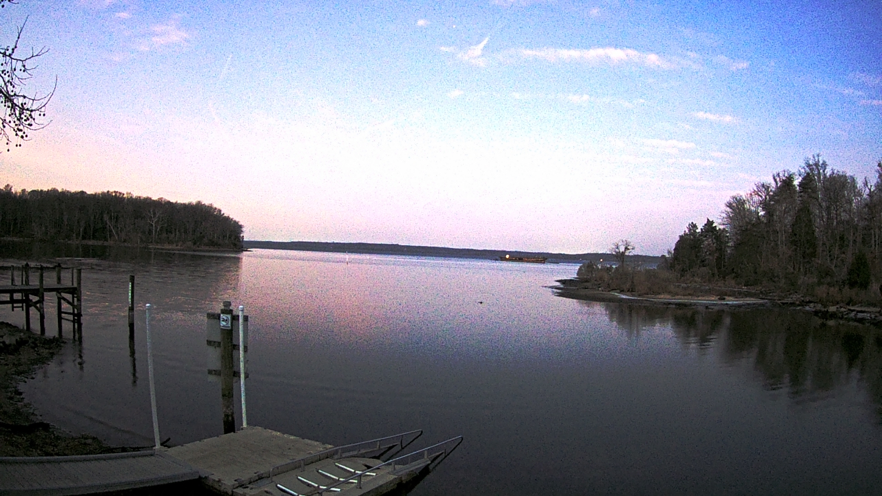 Thumbnail for current weather camera view from Mallows Bay in Indian Head, Maryland