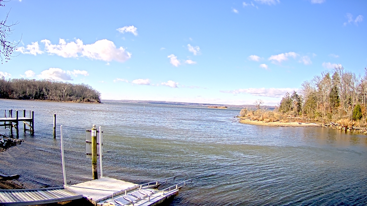 Thumbnail for current weather camera view from Mallows Bay in Indian Head, Maryland