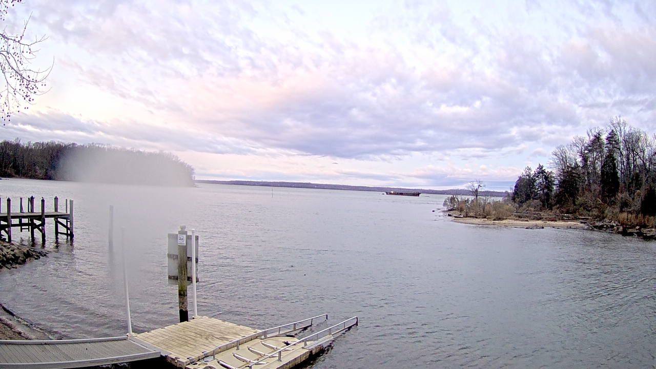Thumbnail for current weather camera view from Mallows Bay in Indian Head, Maryland