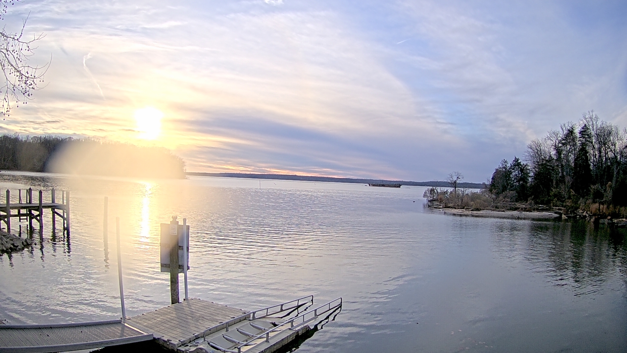 Thumbnail for current weather camera view from Mallows Bay in Indian Head, Maryland