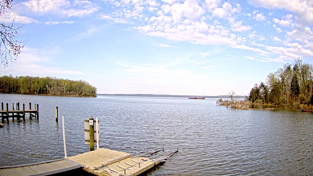 Thumbnail for current weather camera view from Mallows Bay in Indian Head, Maryland