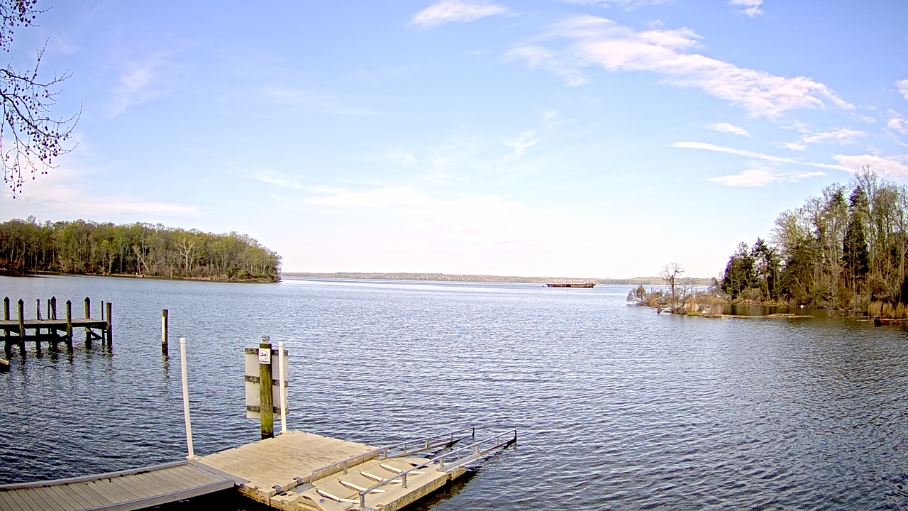 Thumbnail for current weather camera view from Mallows Bay in Indian Head, Maryland