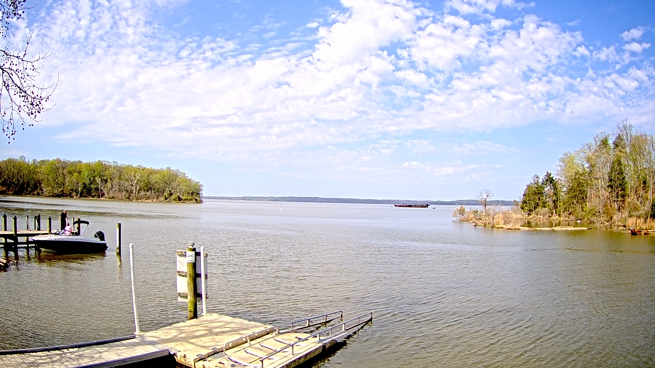 Thumbnail for current weather camera view from Mallows Bay in Indian Head, Maryland