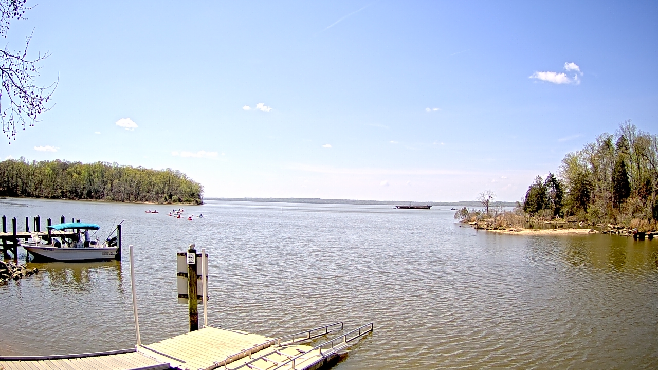 Thumbnail for current weather camera view from Mallows Bay in Indian Head, Maryland