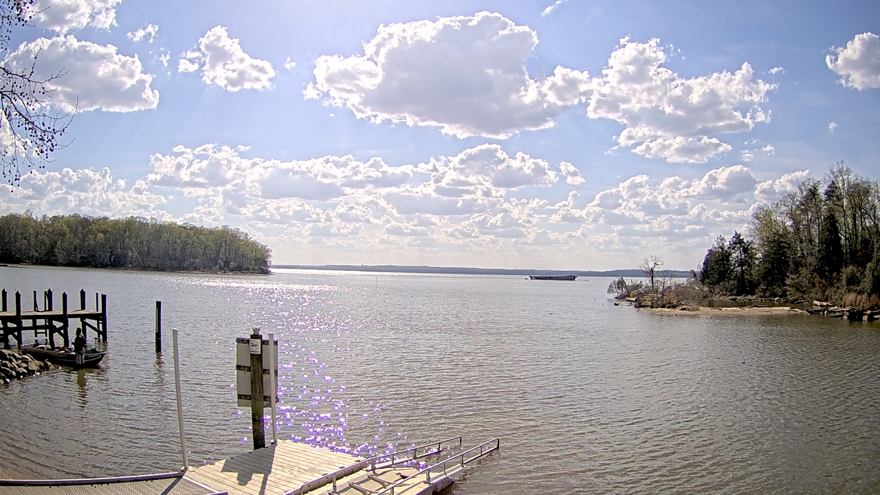Thumbnail for current weather camera view from Mallows Bay in Indian Head, Maryland