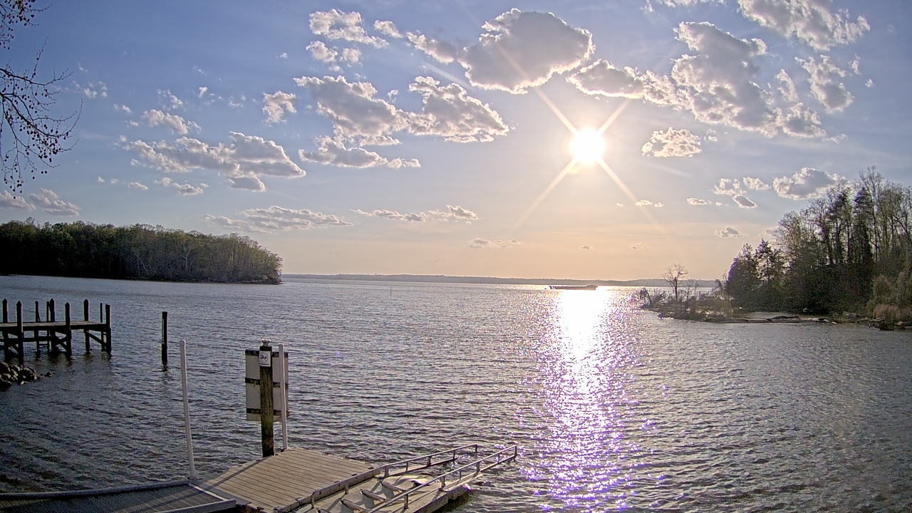 Thumbnail for current weather camera view from Mallows Bay in Indian Head, Maryland