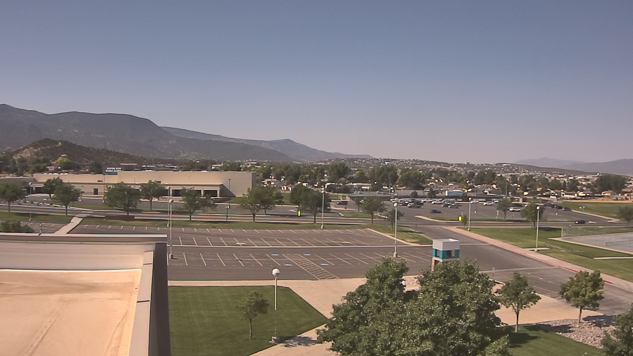 Thumbnail for current weather camera view from Canyon View High School in Cedar City, Utah