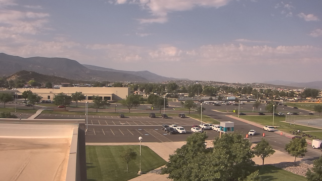 Thumbnail for current weather camera view from Canyon View High School in Cedar City, Utah