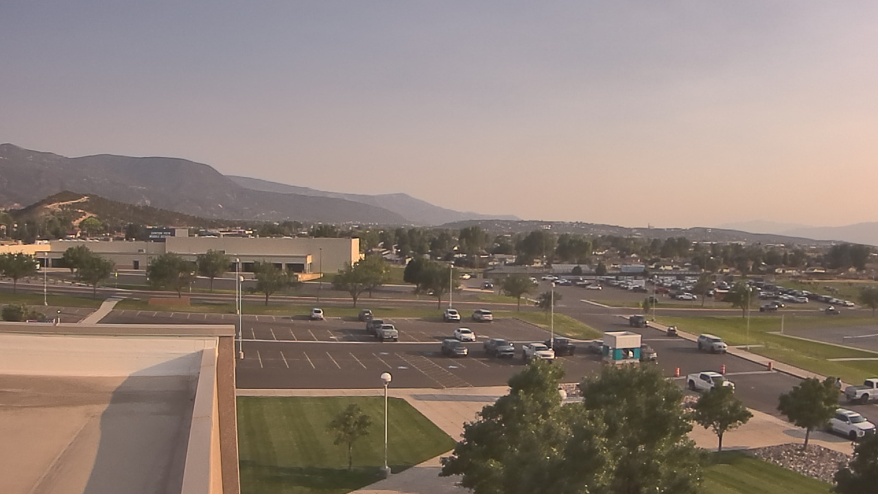 Thumbnail for current weather camera view from Canyon View High School in Cedar City, Utah