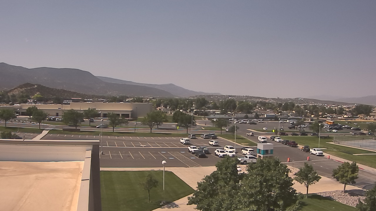 Thumbnail for current weather camera view from Canyon View High School in Cedar City, Utah