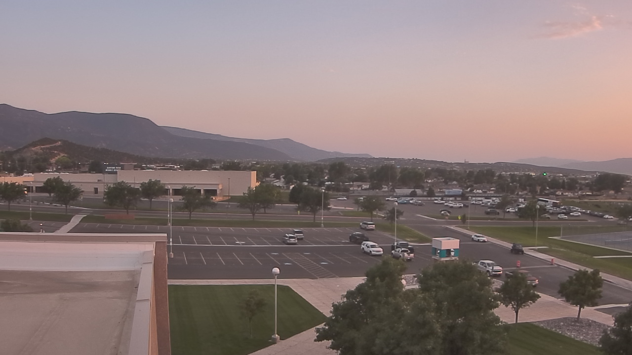 Thumbnail for current weather camera view from Canyon View High School in Cedar City, Utah