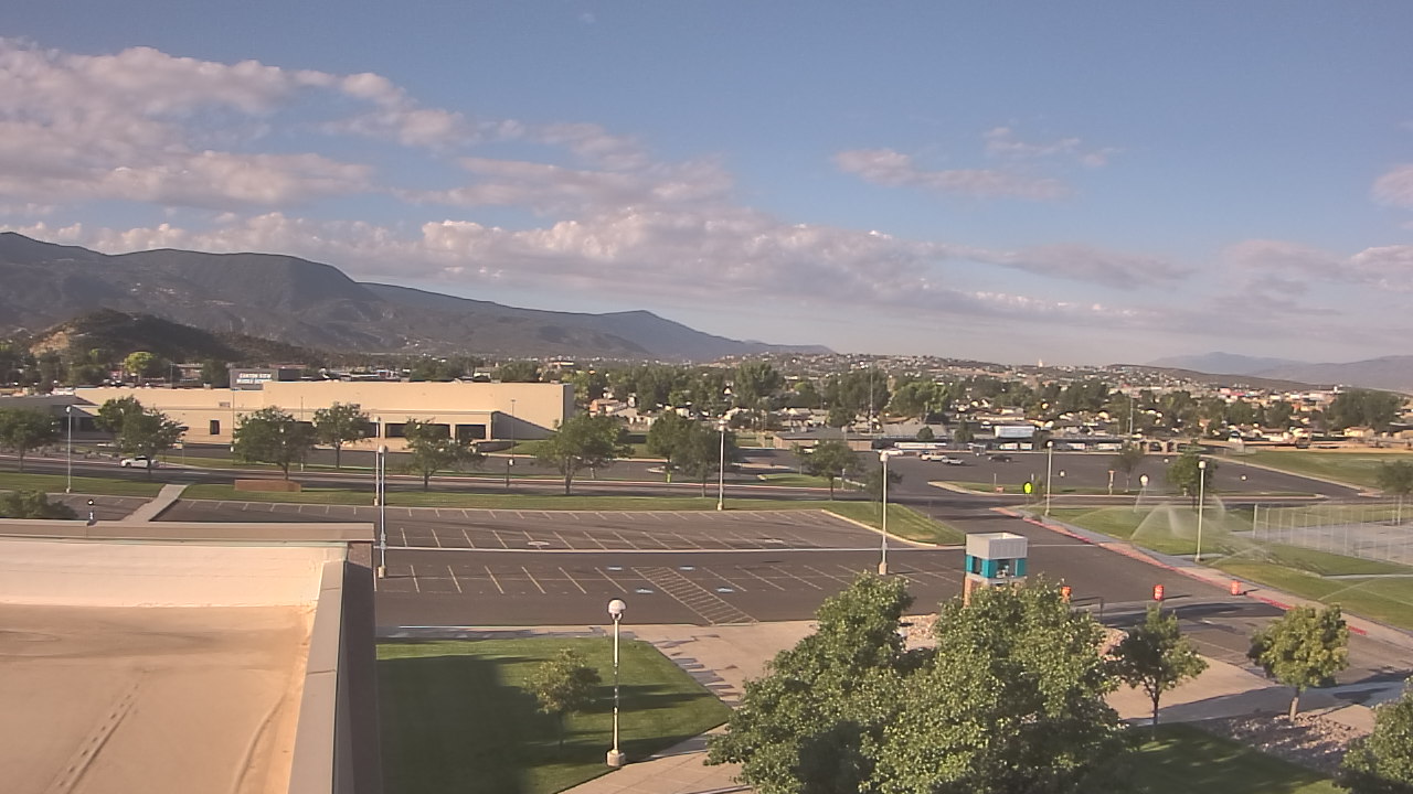 Thumbnail for current weather camera view from Canyon View High School in Cedar City, Utah