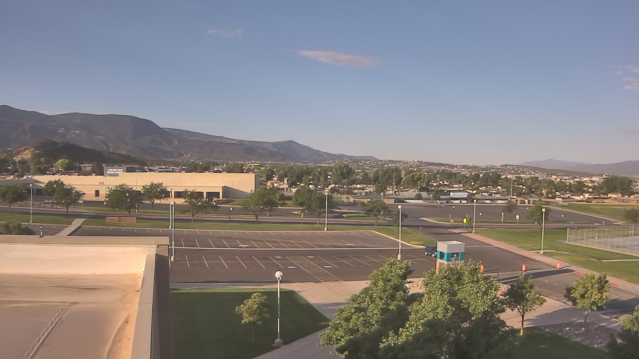 Thumbnail for current weather camera view from Canyon View High School in Cedar City, Utah