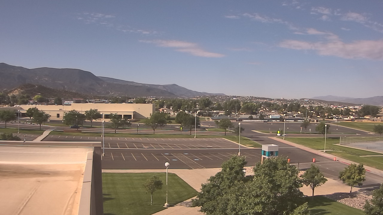 Thumbnail for current weather camera view from Canyon View High School in Cedar City, Utah