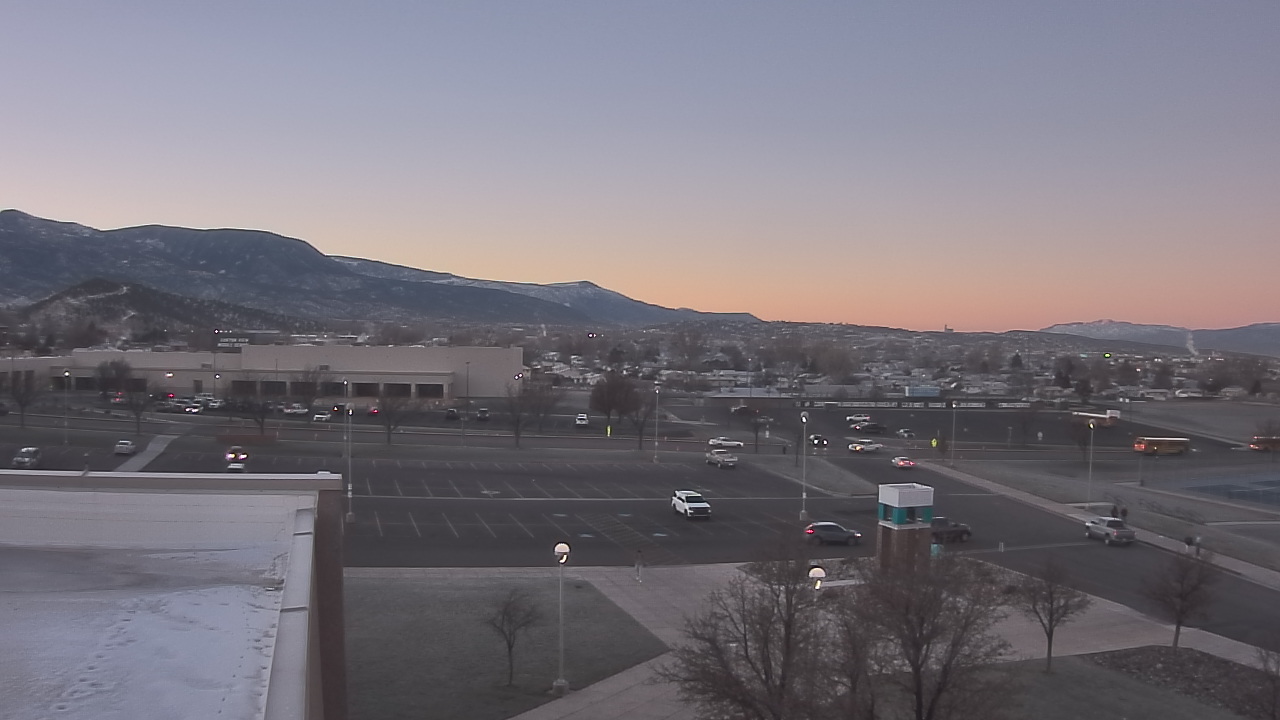 Thumbnail for current weather camera view from Canyon View High School in Cedar City, Utah