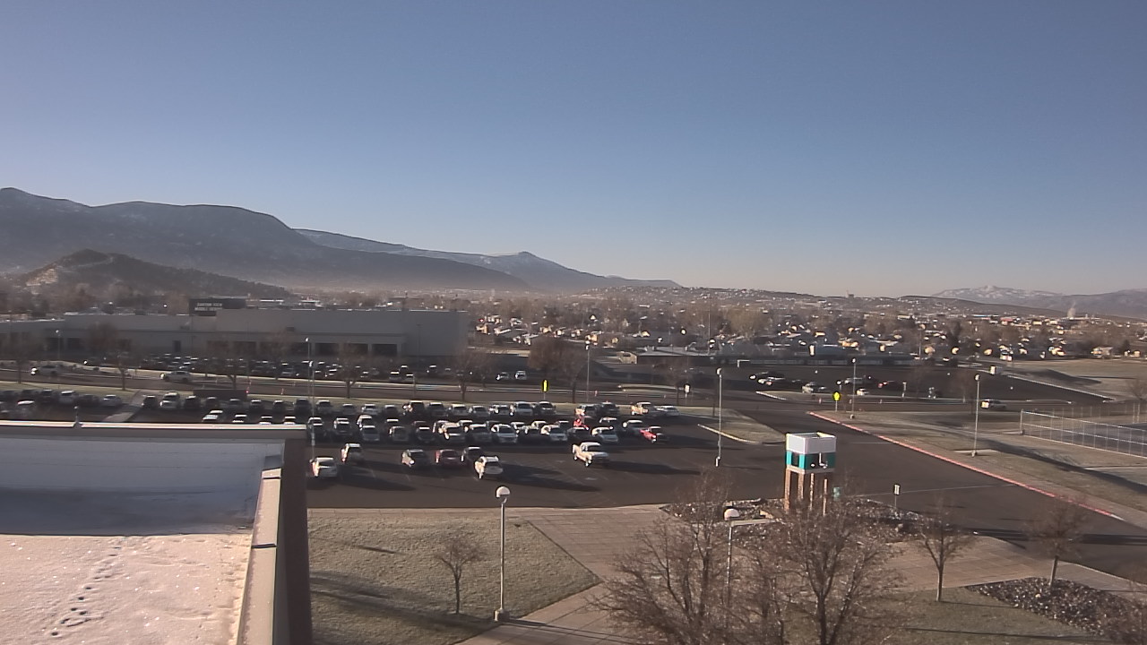 Thumbnail for current weather camera view from Canyon View High School in Cedar City, Utah