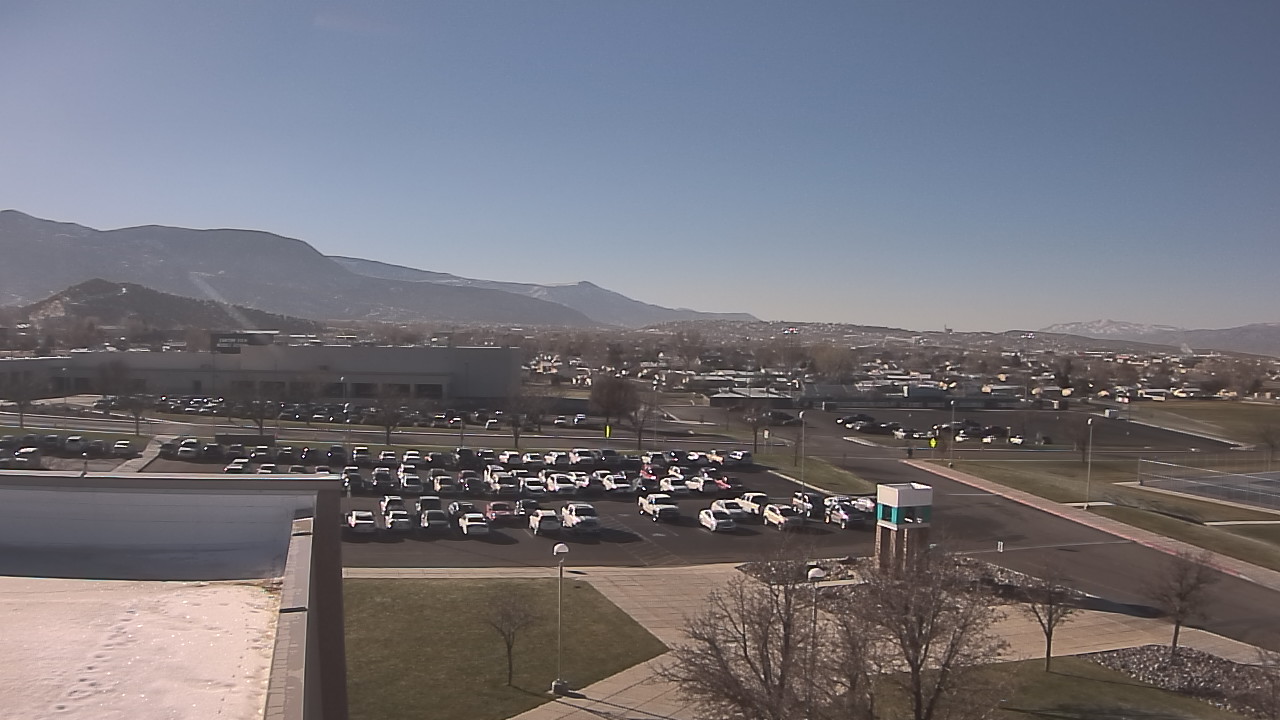 Thumbnail for current weather camera view from Canyon View High School in Cedar City, Utah