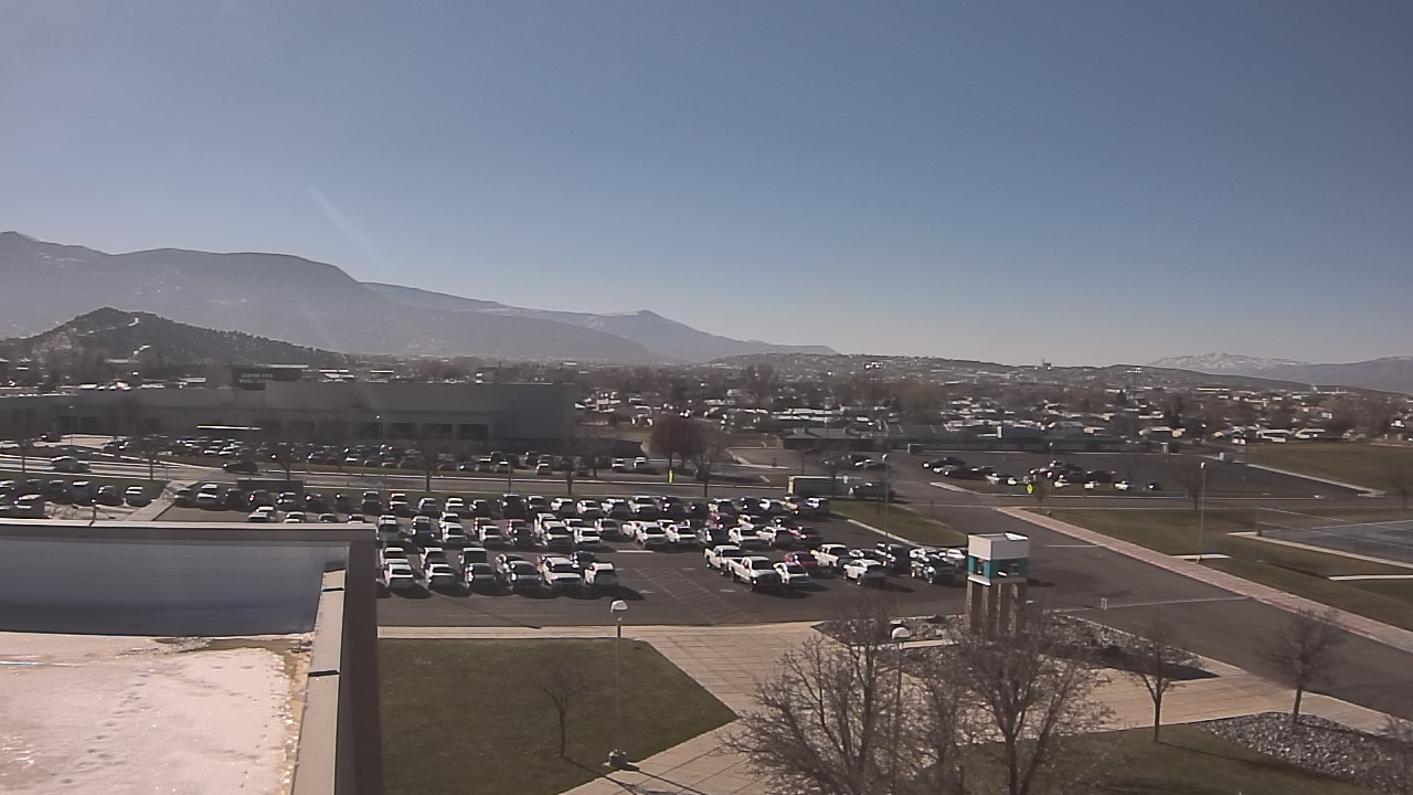 Thumbnail for current weather camera view from Canyon View High School in Cedar City, Utah