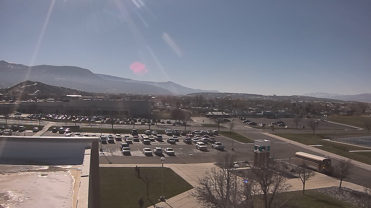 Thumbnail for current weather camera view from Canyon View High School in Cedar City, Utah