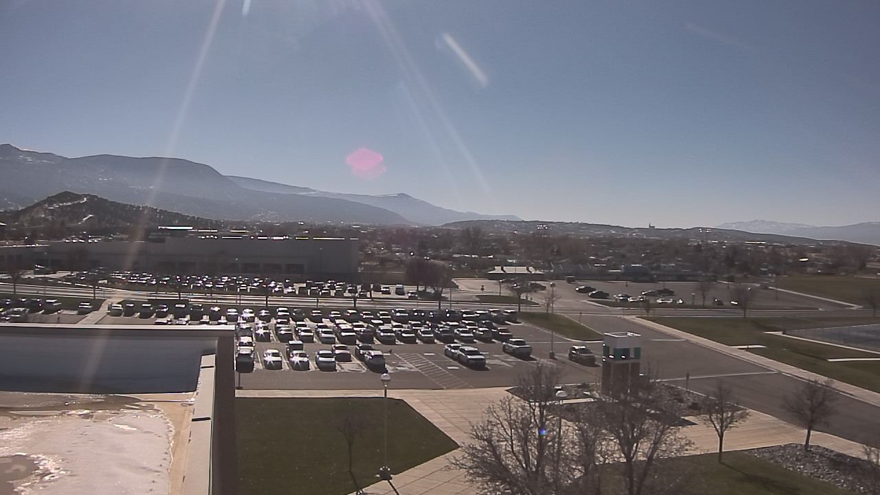 Thumbnail for current weather camera view from Canyon View High School in Cedar City, Utah