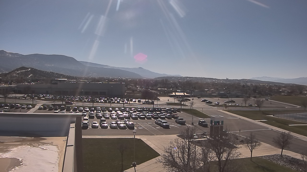 Thumbnail for current weather camera view from Canyon View High School in Cedar City, Utah